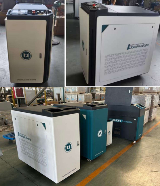 신형 6000w 레이저용접기 4터블 피더기
